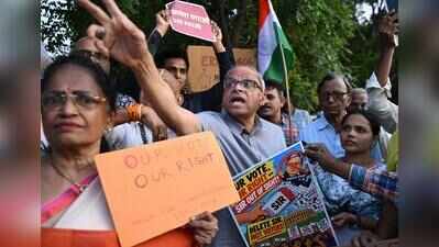 Protesters demand SIR rollback, CEC’s resignation
