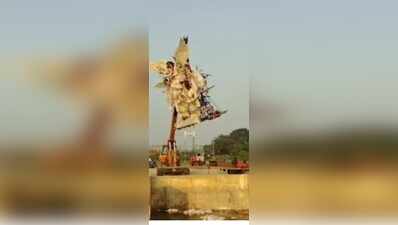 Immersion of idols of goddess Durga concludes