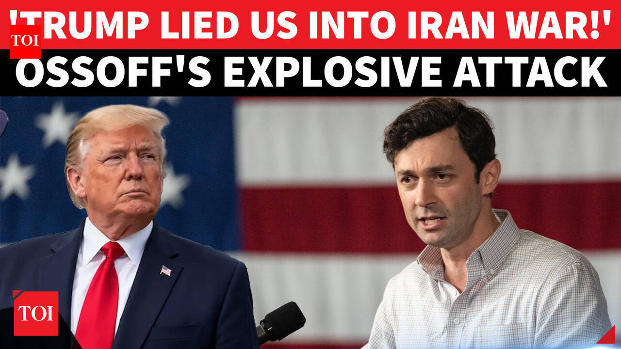 ‘Trump Lied Us Into Iran War!’ Senator Ossoff Unleashes; Says President Can't End Or Win Conflict