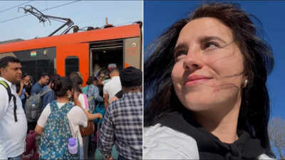 "I can say it was worth every penny": Two Lithuanian women who quit their jobs to enjoy an extended trip to India share their experience aboard Vande Bharat, comparing platforms to 'Hunger Games'