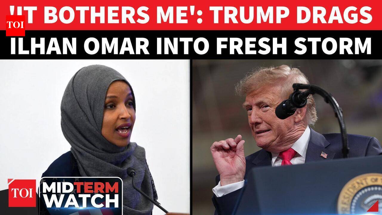 'Married Brother & Had Kids': Trump Renews Fiery Attack On Ilhan Omar ...