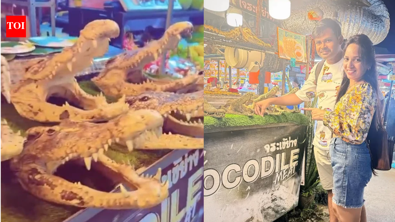 A taste of crocodile in Thailand lands Madhya Pradesh civic officer in hot water