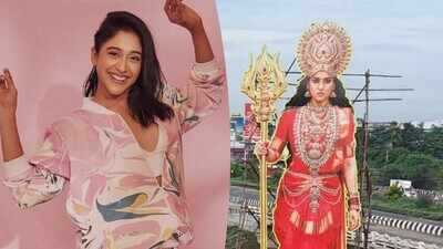 Nayanthara gets 60-foot cut-out installed for ‘Mookuthi Amman 2’; Regina Cassandra praises her co-star