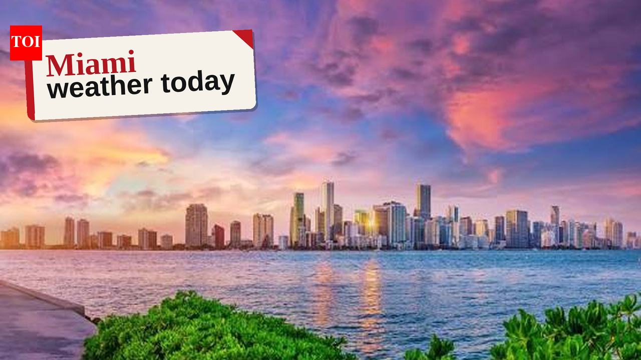 Miami residents brace for heavy thunderstorms and high humidity on October 25, 2026