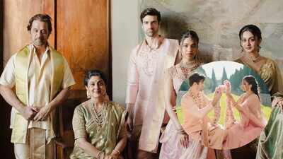 Arjun Sarja’s younger daughter Anjana Arjun marries longtime partner Isai; shares wedding photo with the caption 'To forever'