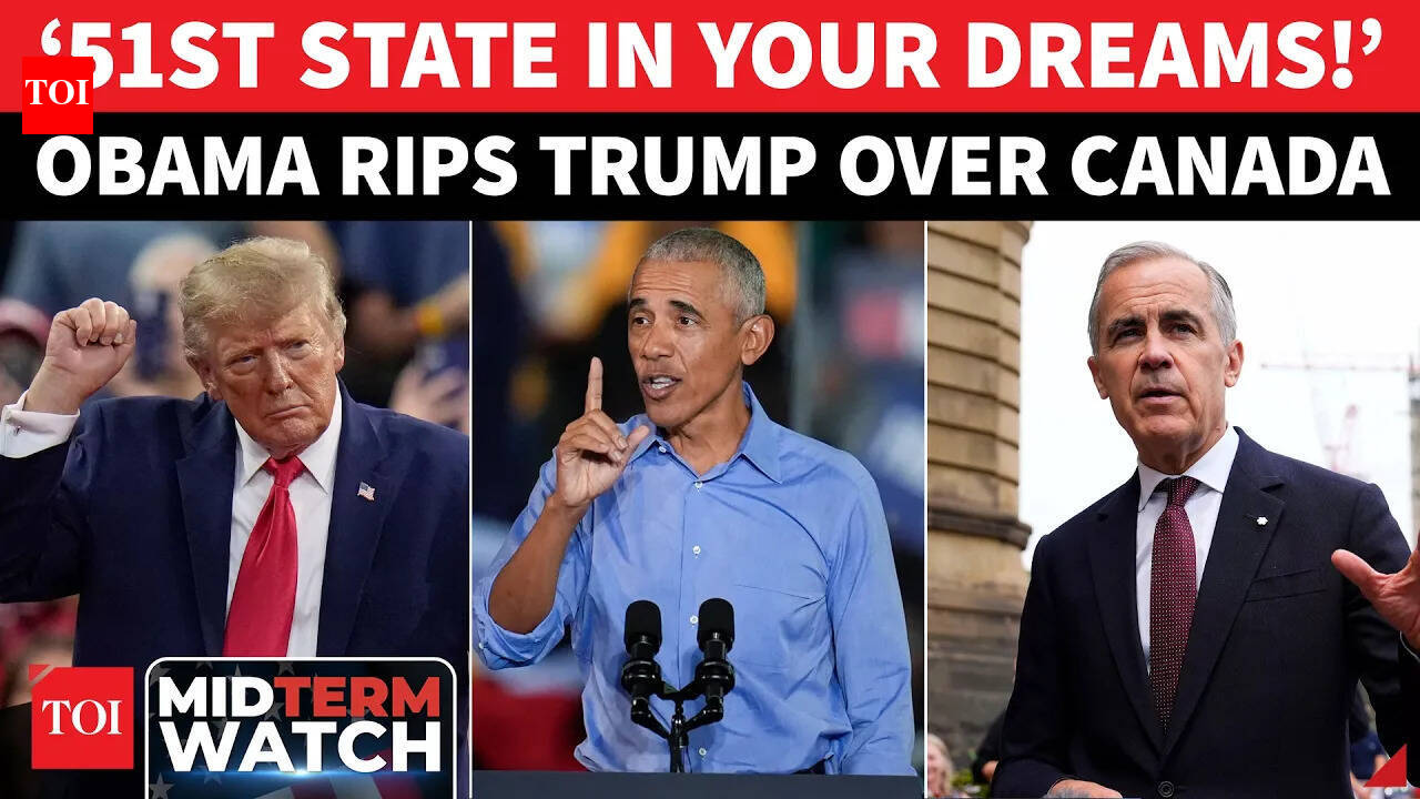 'CANADA IS NO ENEMY!': Obama Torches Trump's Trade War, Warns Over '51st State' Annexation Threat