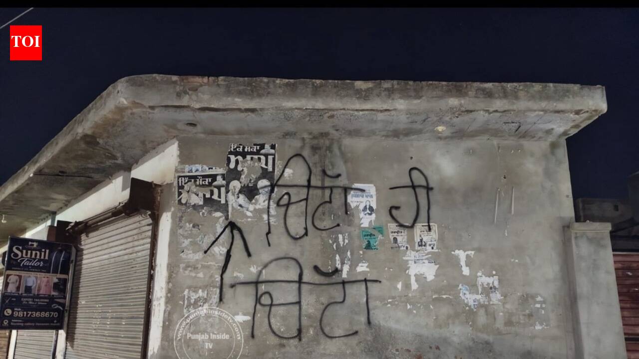 ‘Chitta hi chitta’ graffiti surfaces in Bathinda village amid drug ...