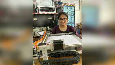 Hyd student develops voice-enabled printer to convert spoken words into ...