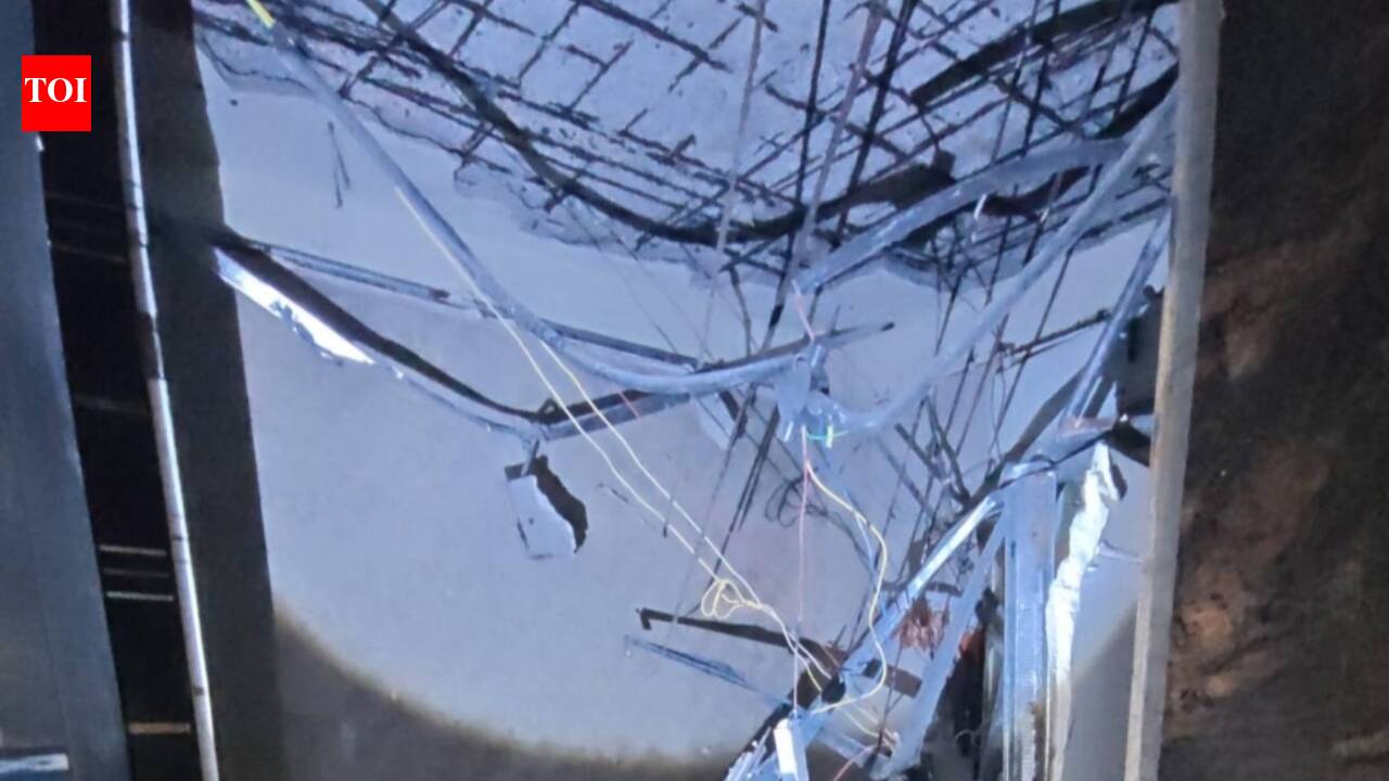 Couple, infant escape unhurt in false ceiling plaster collapse at Navi Mumbai flat