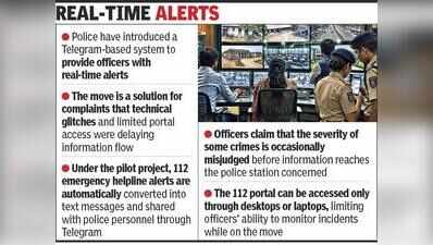 112 SOS line: Ahmedabad crime branch uses Telegram to beat delays