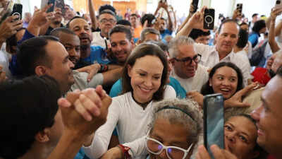 ‘I am here. With you’: Nobel laureate, Venezuela opposition leader Machado returns after nearly a year in exile