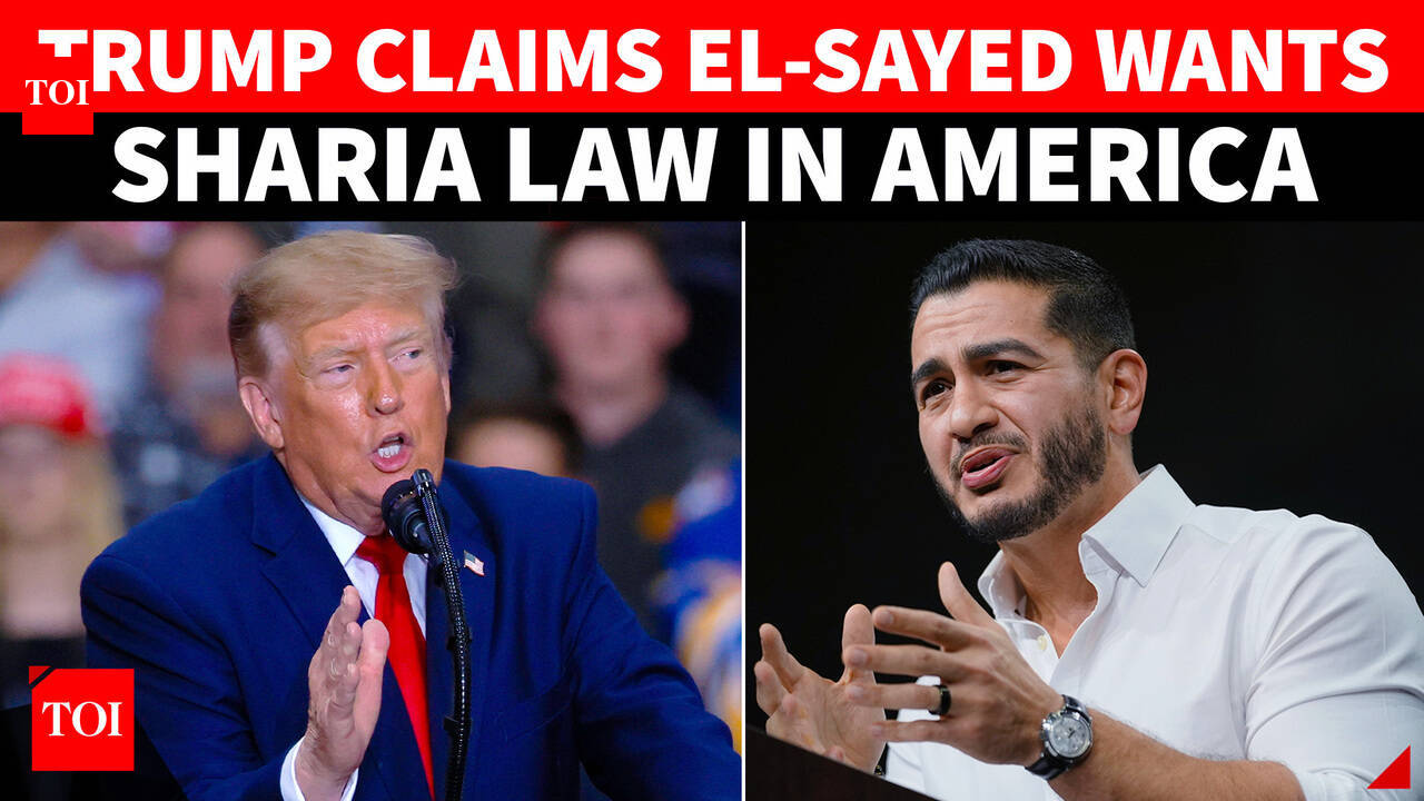 'Jihadist El-Sayed Wants Sharia In US': Trump's Explosive Claim On ...
