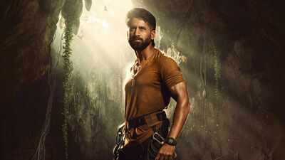 ‘Vrushakarma’: Naga Chaitanya and Meenakshi Chaudhary’s adventure thriller features a massive cave set built in 50 days