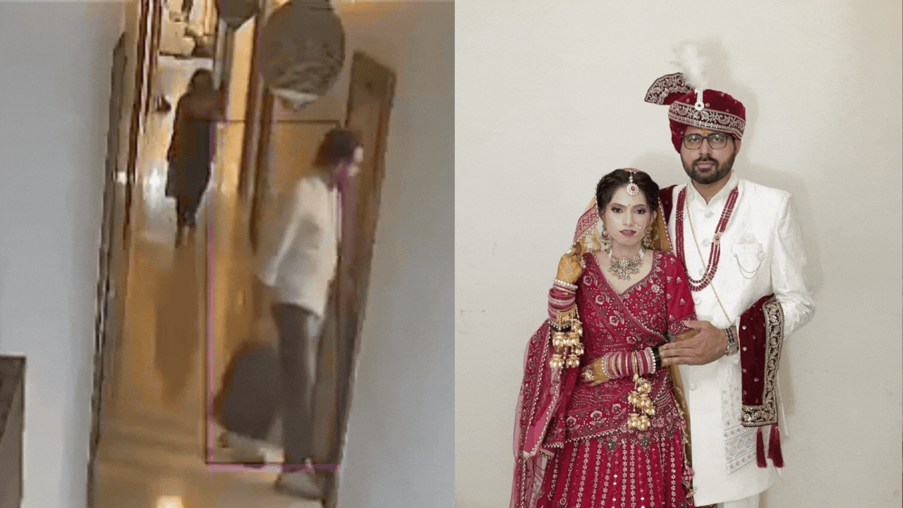 What happened in 5 seconds? Newlywed enters hotel room, collapses at door before death