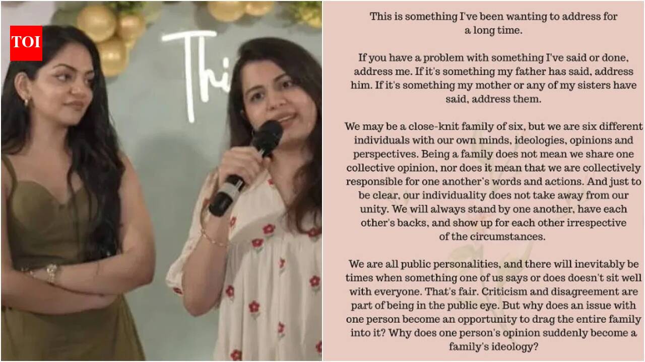 Ahaana Krishna defends family amid Diya Krishna controversy