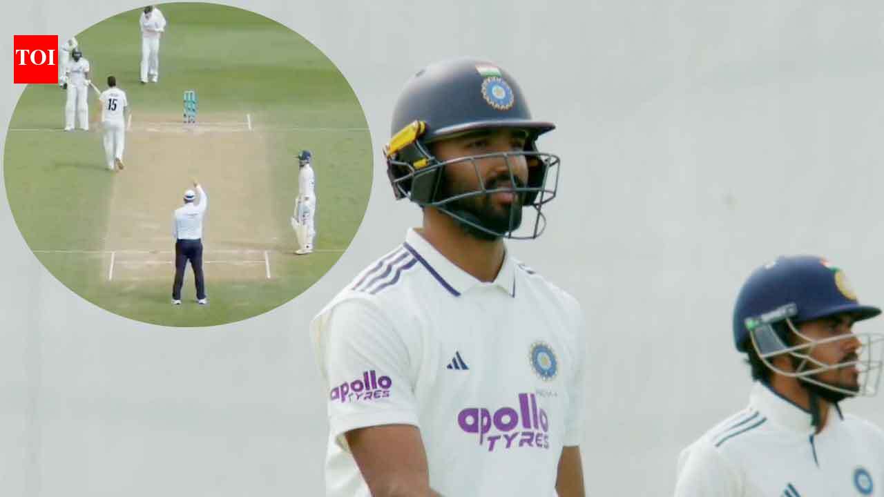 Just one run short! Devdutt Padikkal falls for 199; reaction to umpire goes viral