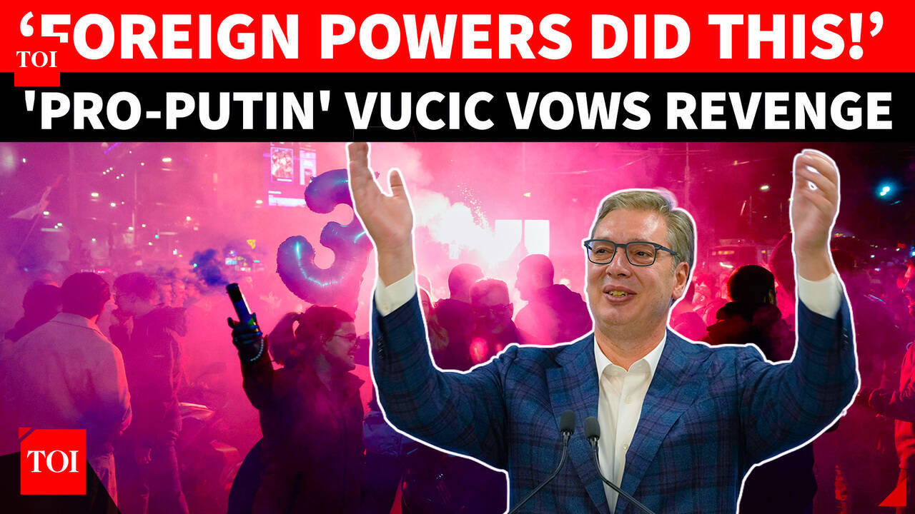 ‘Dirty Work By...': 'Putin Ally' Vucic's Defiant Message, Blames 'Deep ...