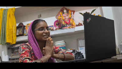 She couldn't dream about speaking in English; after her husband met with an accident, she decided to launch her YouTube channel in a bindi and saree: Meet 'Dehati Madam' who self-taught English and now has thousands of subscribers