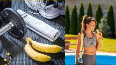What happens when you eat a banana before working out?