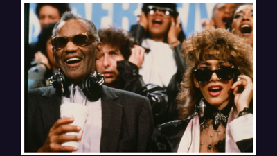 In 1985, more than 40 music stars recorded “We Are the World”; proceeds from the charity single helped raise over $100 million for humanitarian work