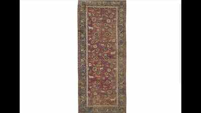 A 400-year-old Mughal hunting carpet from India passed through the collections of US financier Charles Yerkes, novelist Erich Maria Remarque and the Thyssen family before returning to auction in New York in 2026