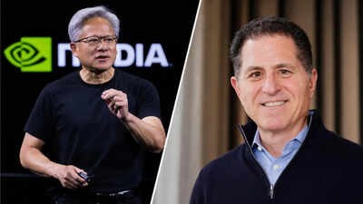 As Michael Dell thanks Jensen Huang ‘with a bunch of history’, Nvidia CEO calls him pride of …