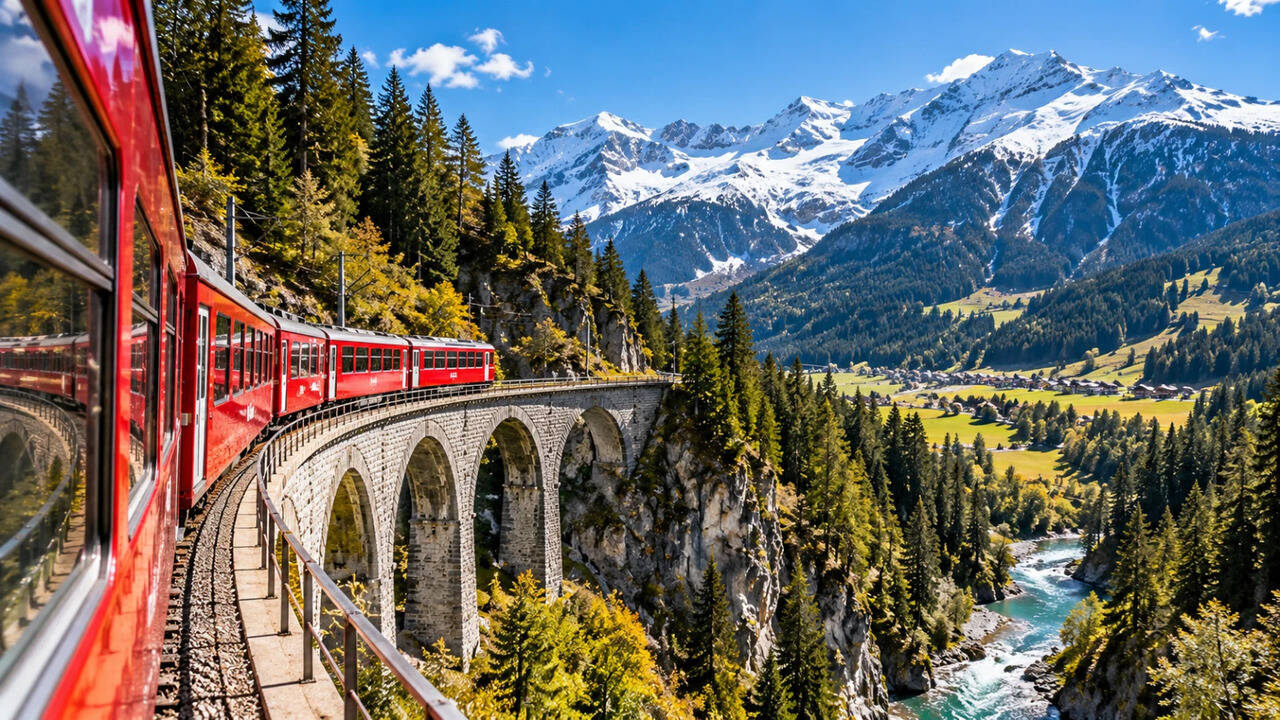 10 Countries Where Mountain Train Journeys Are as Beautiful as the ...