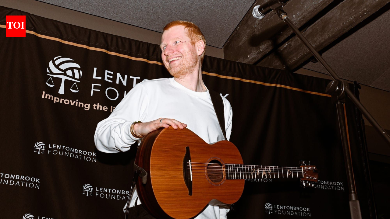 Ed Sheeran performed at a private New York fundraiser for children in his home county of Suffolk; the evening raised $1 million to support local charities helping disadvantaged young people