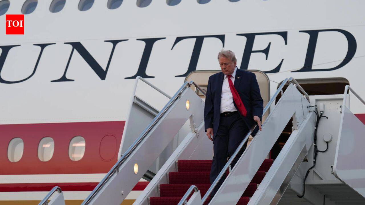 Trump spent 70 hours on Air Force One in October; Tyson, Mayweather among guests