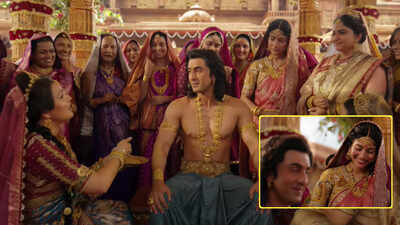 'Ramayana' song 'Mangal Rang' sparks new row: Netizens question a scene, 'Since when do brides watch the groom haldi ceremony?'