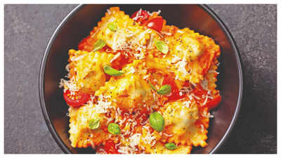 Achari mushrooms, spiced corn and cheese: Stuffed pasta finds new life ...