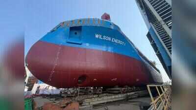 UCSL launches largest vessel built at Malpe yard