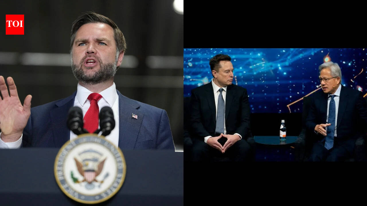JD Vance lost his temper as Elon Musk, Jensen Huang extended their AI chat, reportedly used 'F' word; his team says never happened, complete fabrication