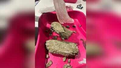 Passenger caught at KIA with ganja hidden in shoes