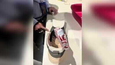 Passenger caught at KIA with ganja hidden in shoes