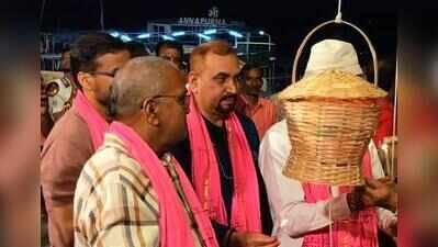 Akashdeepslight up ghatfor martyrs