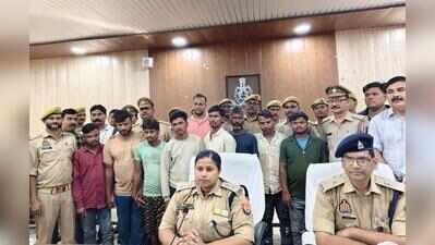 Interstate burglary gang busted in Mirzapur; 8 arrested