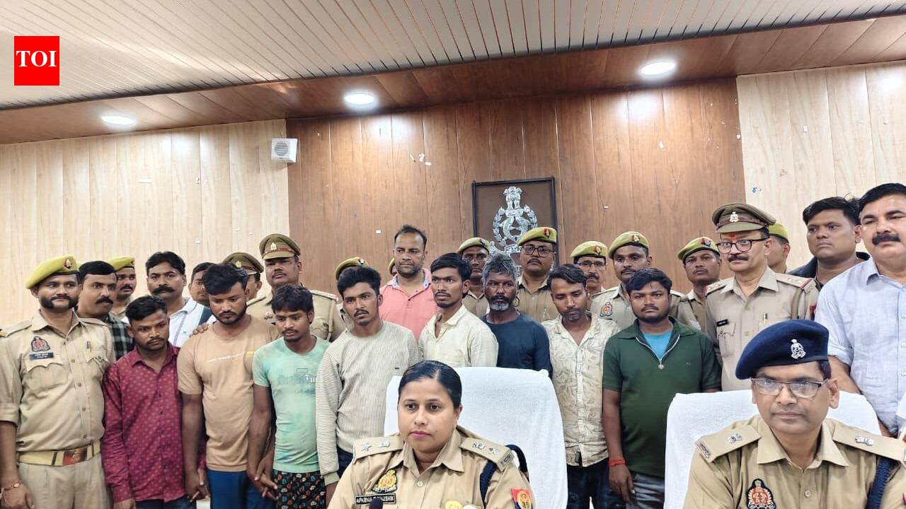 Interstate burglary gang busted in Mirzapur; 8 arrested | Varanasi News ...