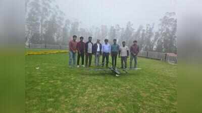 Anna University team conducts high-altitude BVLOS drone test in Nilgiris