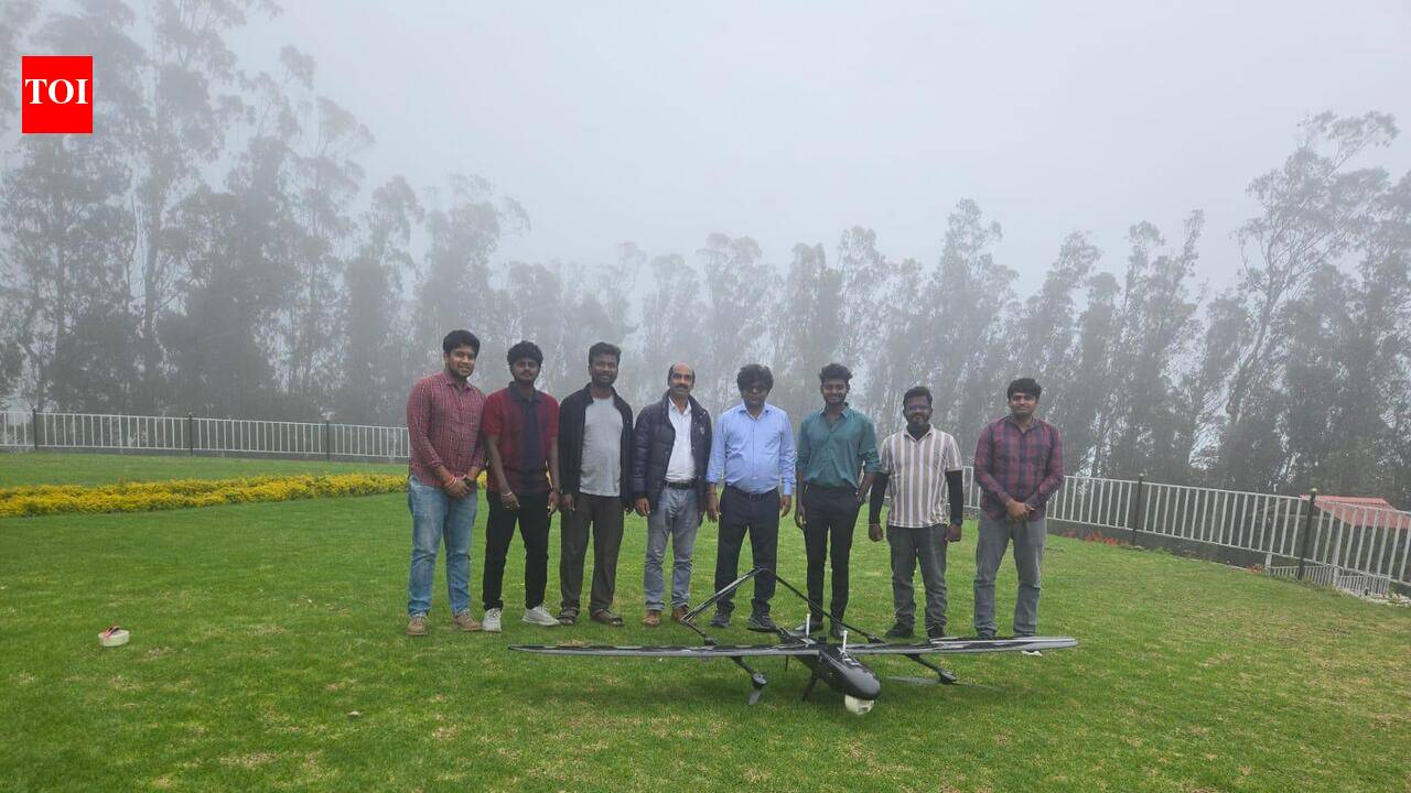 Anna University team conducts high-altitude BVLOS drone test in Nilgiris