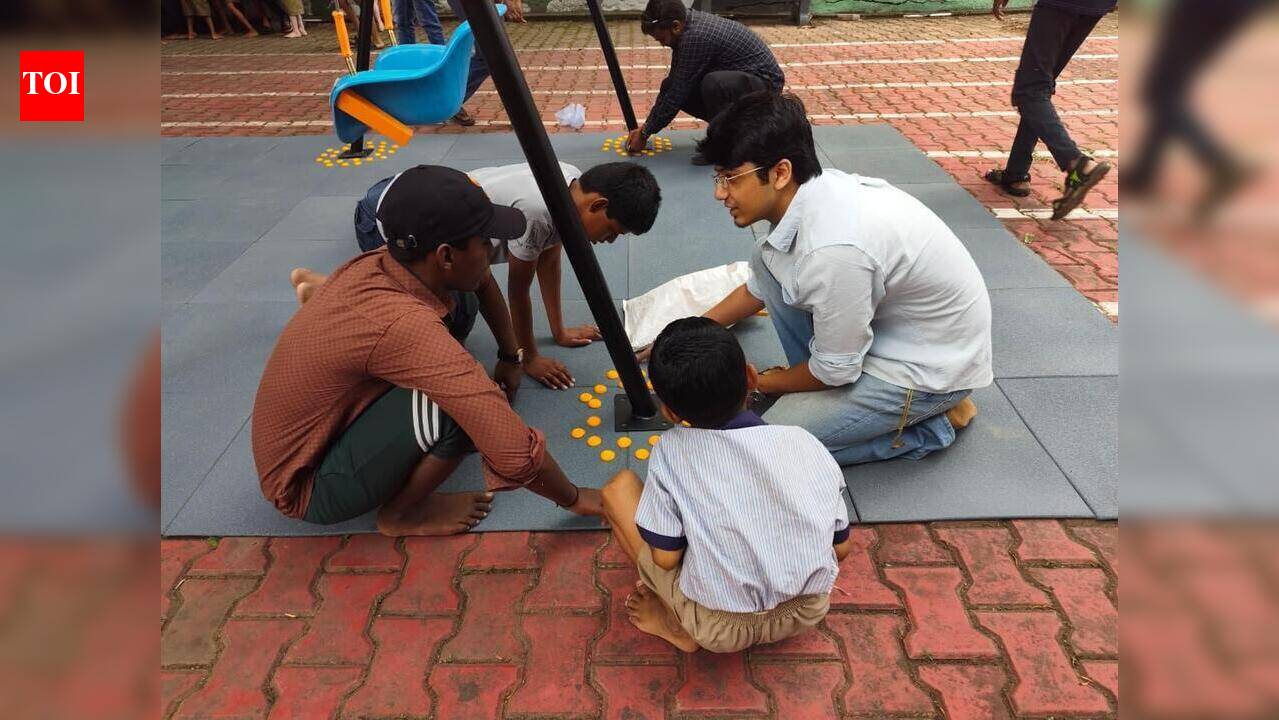 NID student designs a swing for children with disabilities