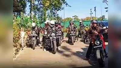 Women bikers ride to raise awareness on sexual harassment