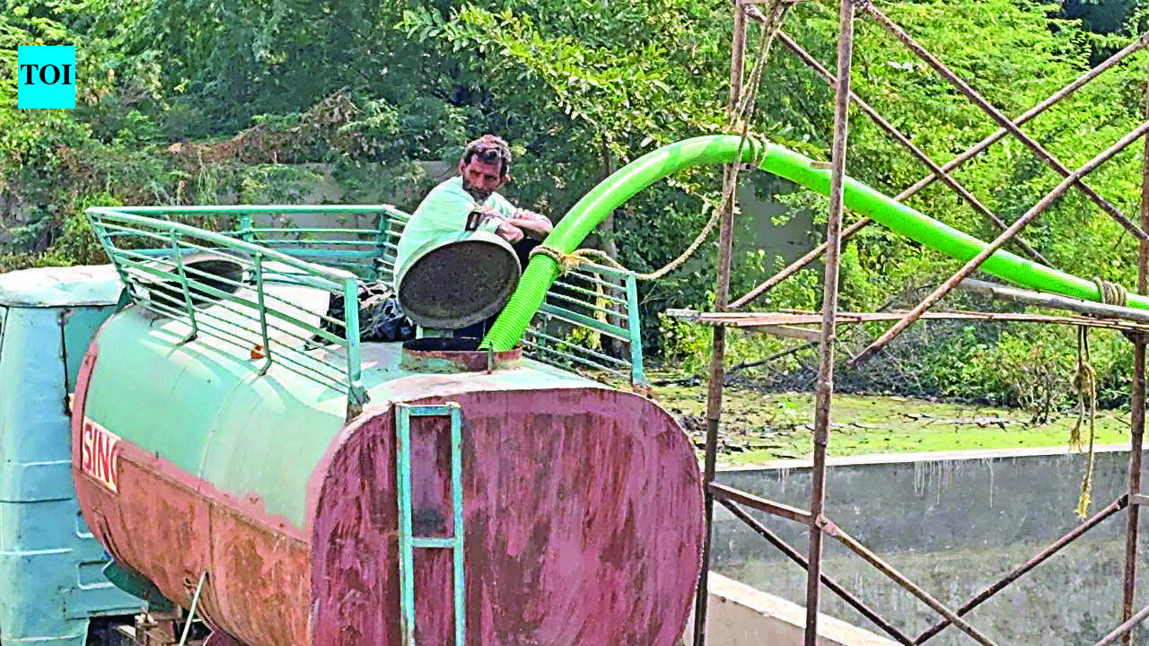 In parched Akola, sewage water offers a lifeline to construction sector ...