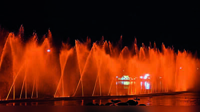 Iconic Futala Fountain Bursts Into Life, Briefly