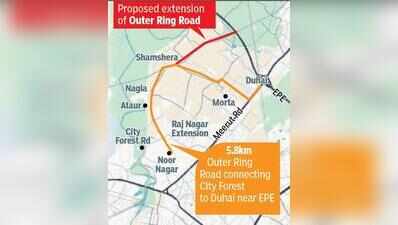 GDA plans to extend Outer Ring Road for EPE link to Harnandipuram