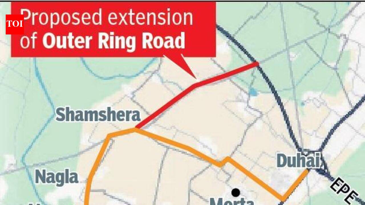 GDA plans to extend Outer Ring Road for EPE link to Harnandipuram ...