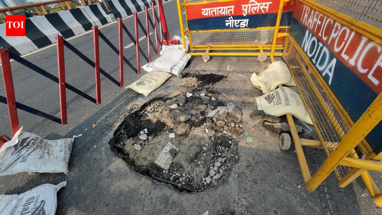 Noida serves notice on Elevated Road construction co after 2 cave-ins ...