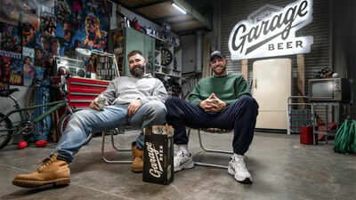 Jason Kelce and Travis Kelce’s $200 million Garage Beer rides a 252% sales boom, but a 14-million-barrel rival poses a major challenge