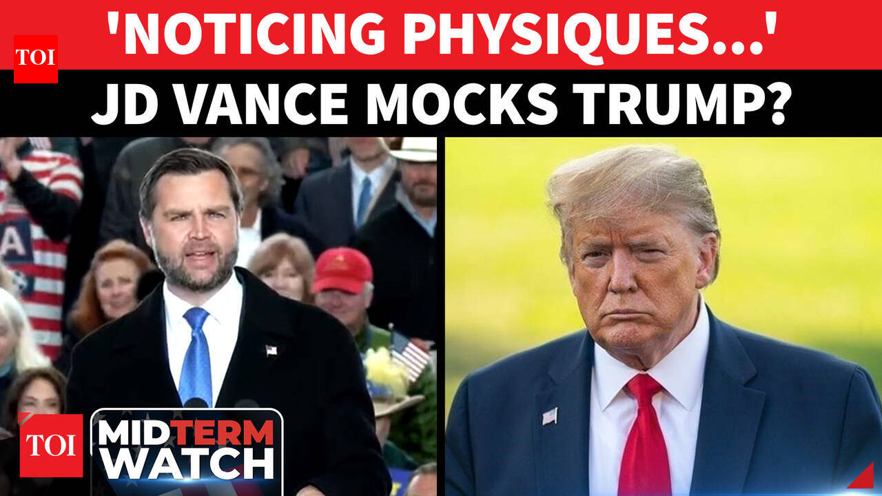 'Trump's Been Noticing Physiques...' JD Vance Jokes About President's ...