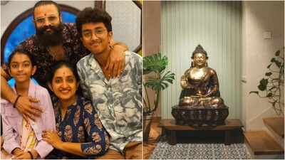 'Titans' actor Jayasurya's home: Inside his 2,200-square-foot Kadavanthara house; Buddha-inspired interiors create peaceful retreat